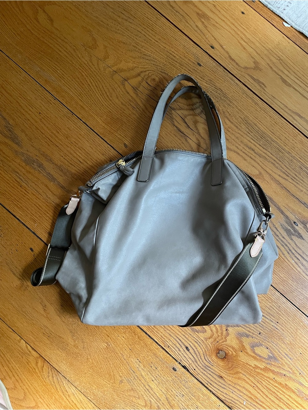 Anya Hindmarch soft taupe lamb leather bag - Picture 10 of 11